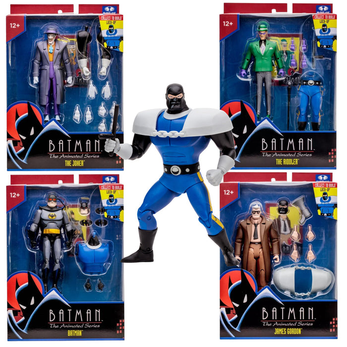 DC Direct Exclusive Batman - The Animated Series Wave 2 COMPLETE SET OF 4 (Lock Up BAF)