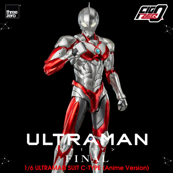 Threezero FigZero 1/6 ULTRAMAN SUIT C-TYPE (Anime Version)