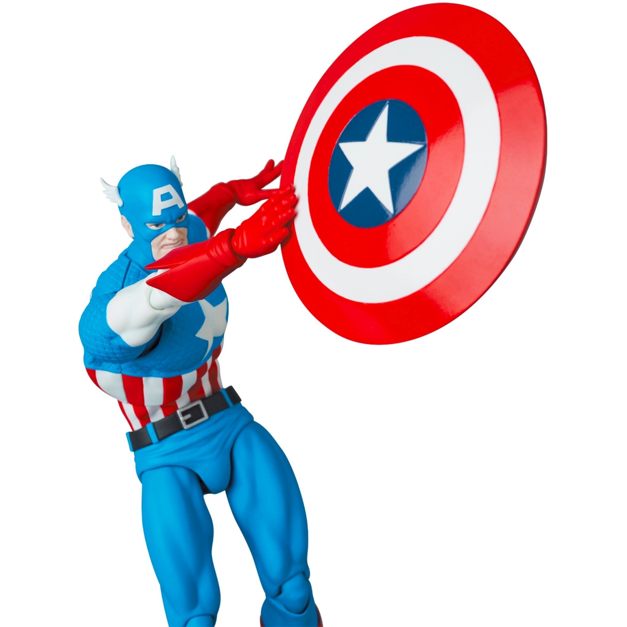 Marvel MAFEX #217 Captain America (Comic Version) – Nerdzoic Toy Store