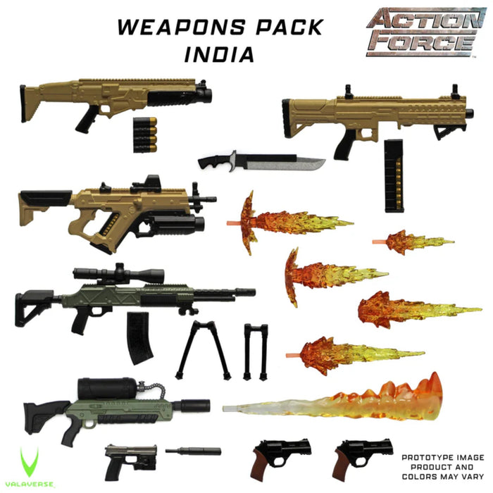 Action Force Weapons Pack India