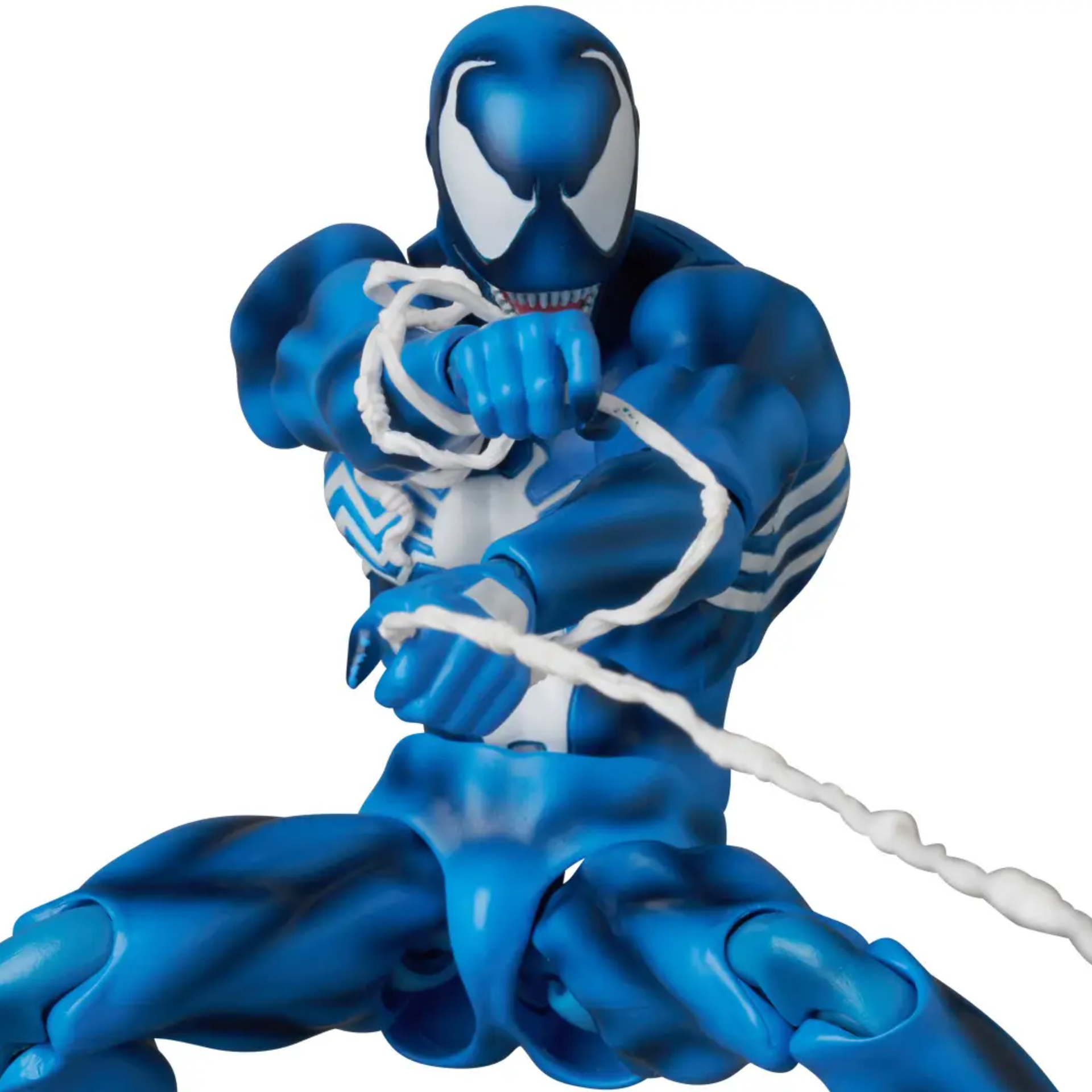 アメコミ MAFEX No.298 VENOM COMIC BLUE Ver. Marvel Gamerverse MAFEX #298 Blue Venom – Nerdzoic Toy Store