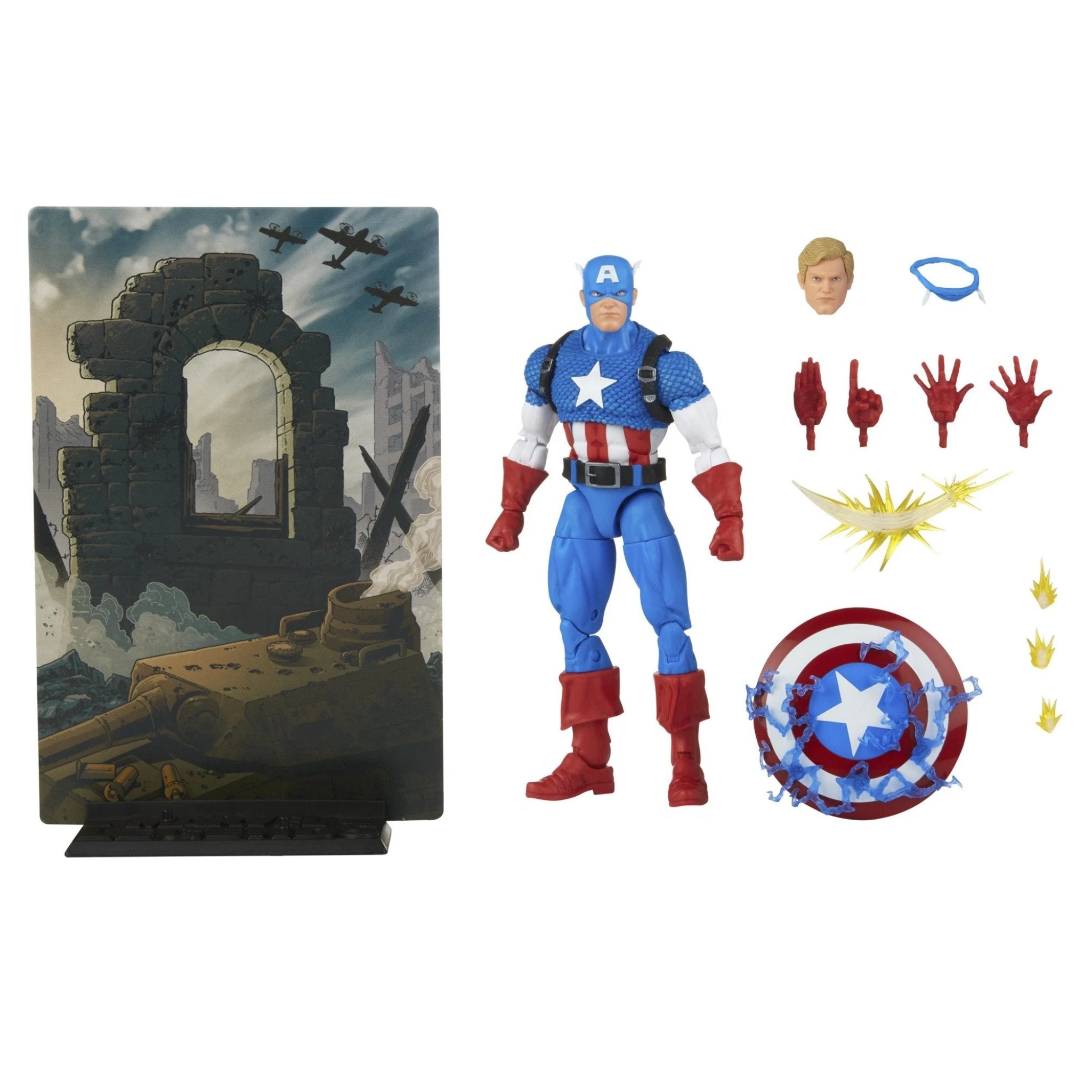 Marvel Legends Series One 20th Anniversary Captain America (Re-Run) - Action Figures