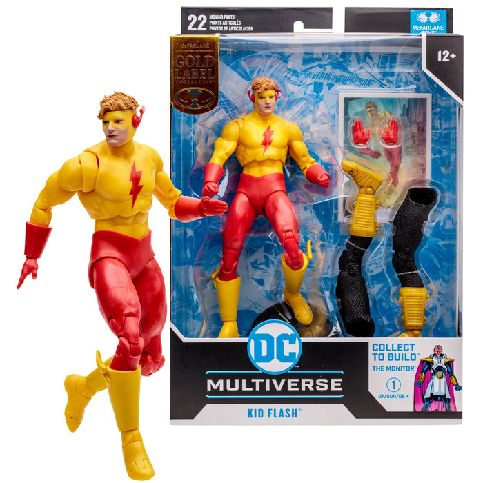 DC Multiverse Exclusive Gold Label Kid Flash (Crisis on Infinite Earths)