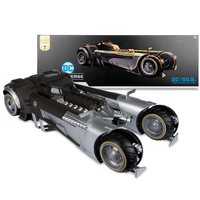 DC Multiverse Exclusive Gold Label Batmobile (Batman White Knight)