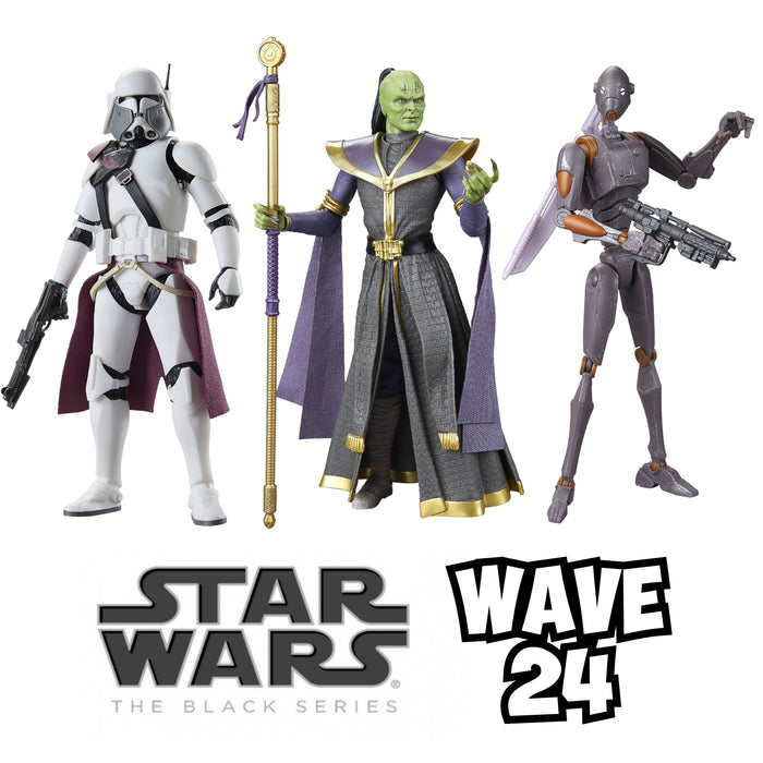 Star Wars Black Series Wave 24 SET OF 3