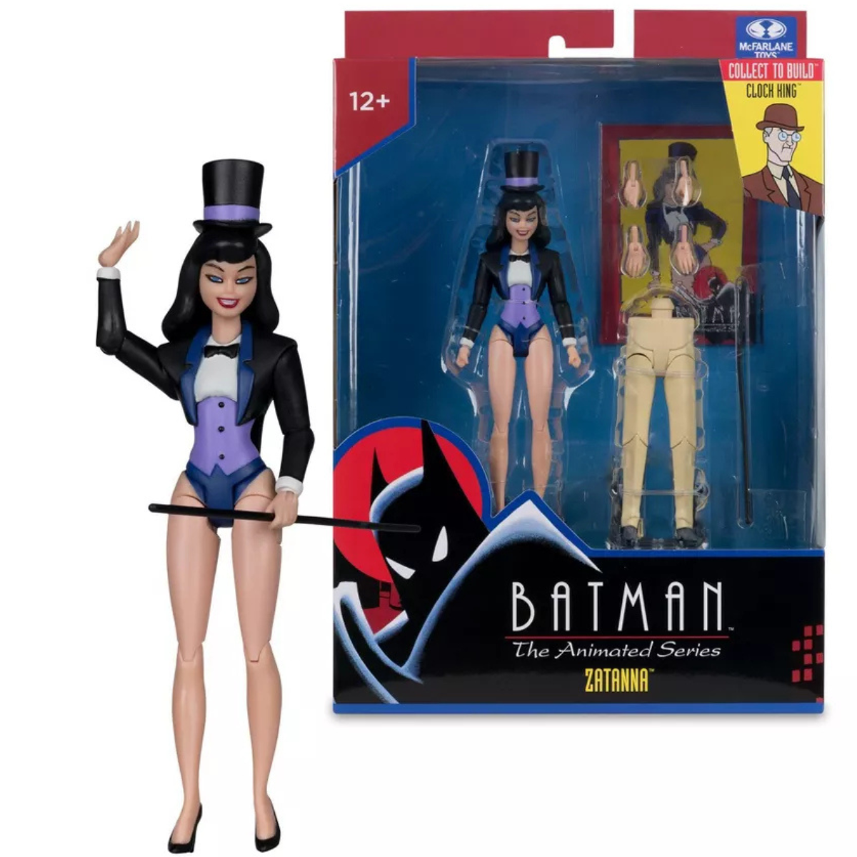 DC Direct Batman The Animated Series Wave 7 Zatanna Clock King BAF dc-direct-batman-the-animated-series-wave-7-zatanna-clock-king-baf