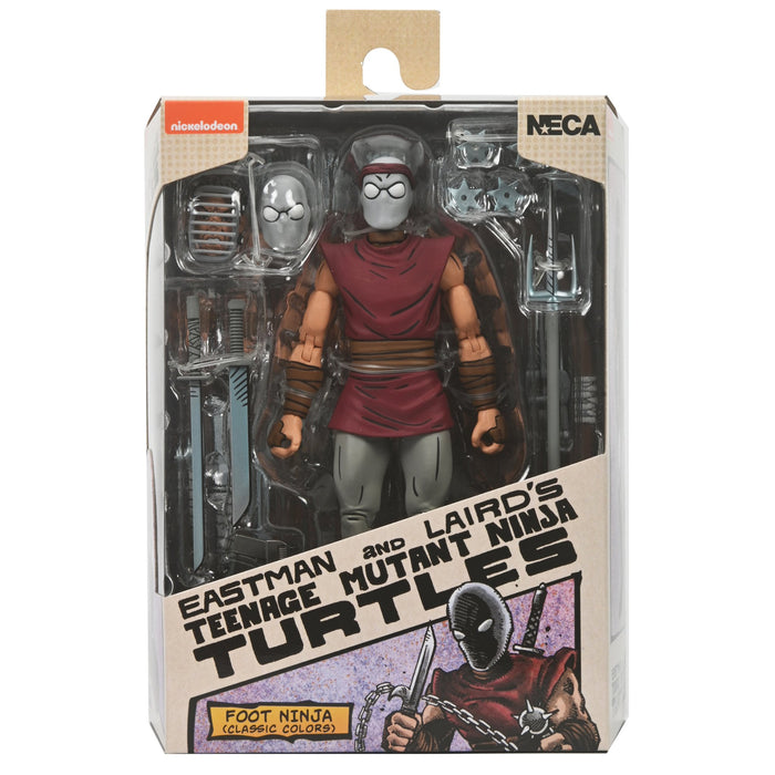 NECA Teenage Mutant Ninja Turtles Mirage Comics Foot Ninja (Classic Colors)