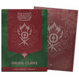 Dragon Shield Sleeves: Standard Matte Dual Art Magic the Gathering Guildpact Series - Gruul Clans 100CT