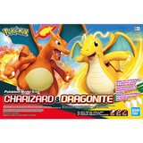 Bandai Pokémon Model Kit Charizard & Dragonite