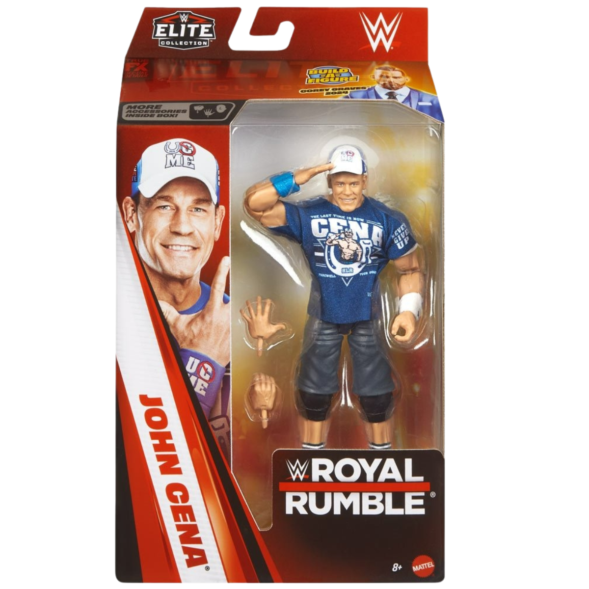 WWE Elite Royal Rumble John Cena (Corey Graves BAF) - Action Figures