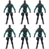 G.I. Joe Classified Night-Viper ARMY BUILDER SET OF 6