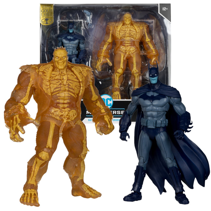 DC Multiverse Exclusive Gold Label Batman & Solomon Grundy 2-Pack (Arkham City)