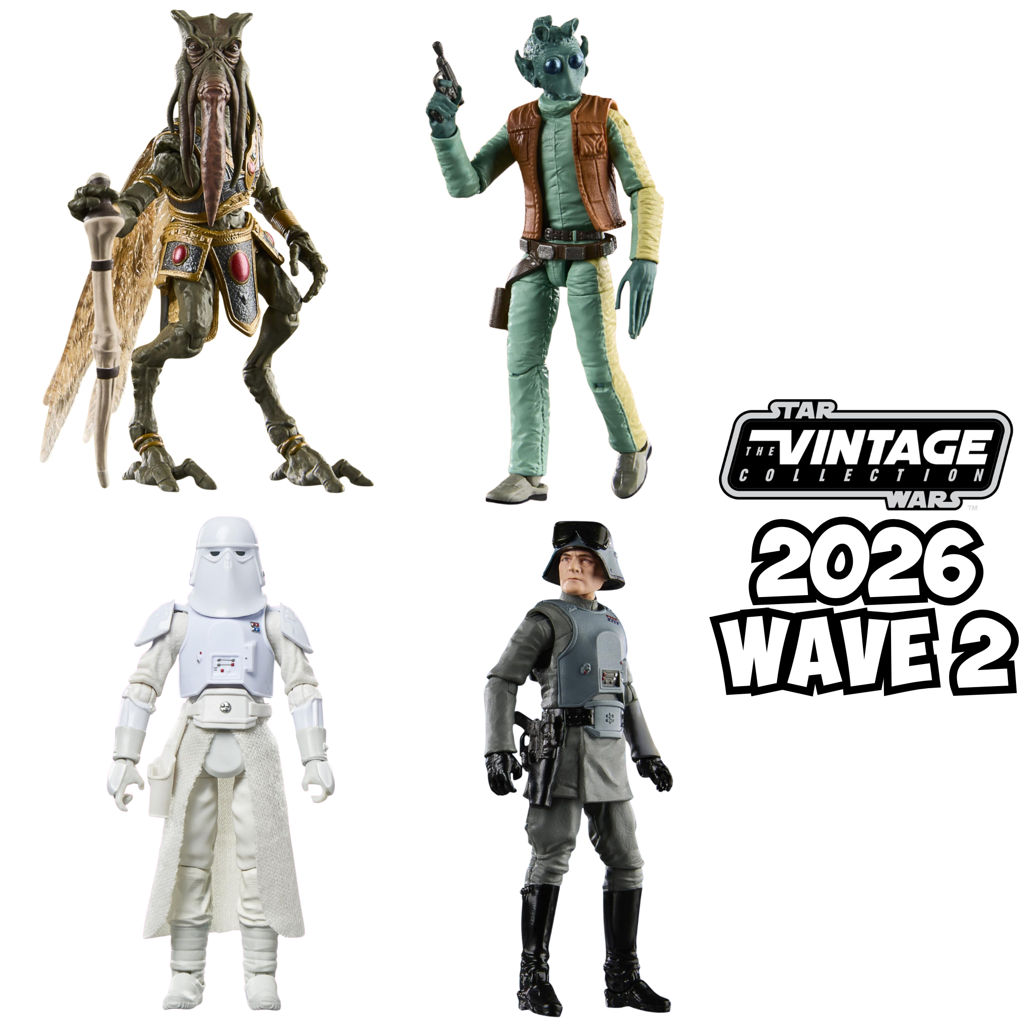 Star Wars The Vintage Collection 2026 Wave 2 SET OF 4 – Nerdzoic Star Wars The Vintage Collection 2026 Wave 2 SET OF 4 – Nerdzoic