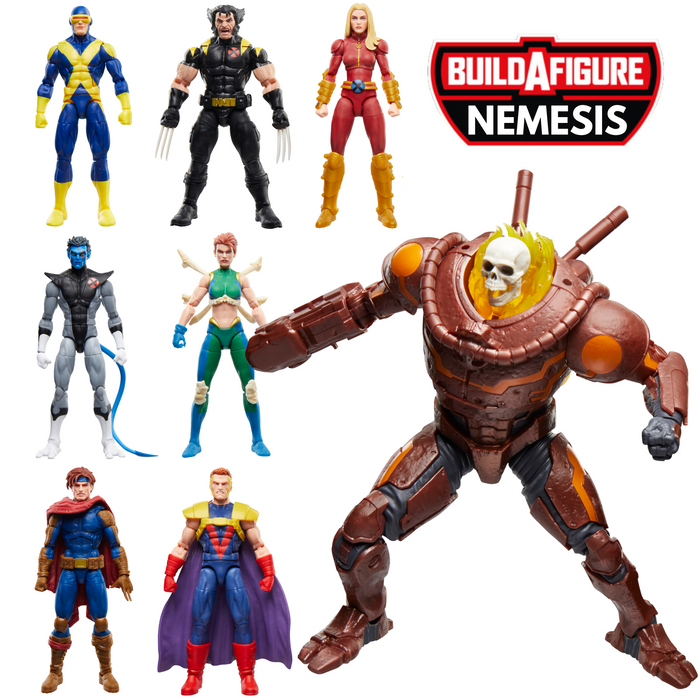 Marvel Legends Series X-Men Nemesis Build-A-Figure Wave COMPLETE SET OF 7