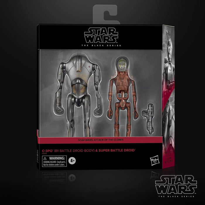 Star Wars Black Series Attack of the Clones C-3PO & Super Battle Droid 2-Pack