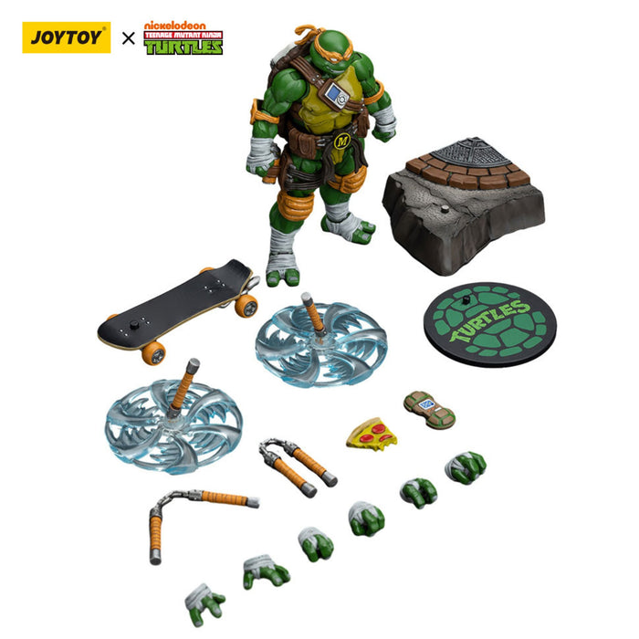 Joy Toy Teenage Mutant Ninja Turtles Michelangelo (1:18 Scale)