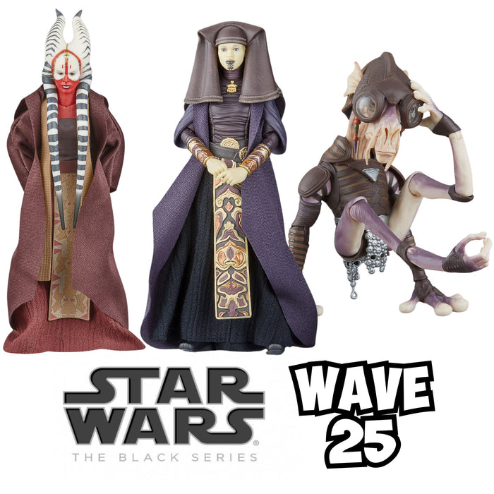 Star Wars Black Series Wave 25 SET OF 3