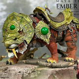 Fury Toys Beast Series Deluxe Red Tiger (1:12 Scale)