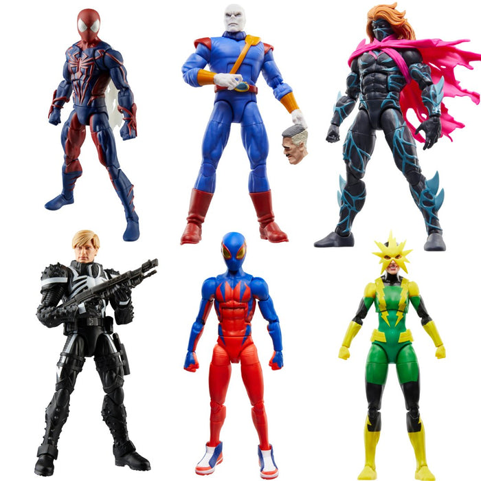 Marvel Legends Series 2025 Spider-Man Retro Wave COMPLETE SET OF 6