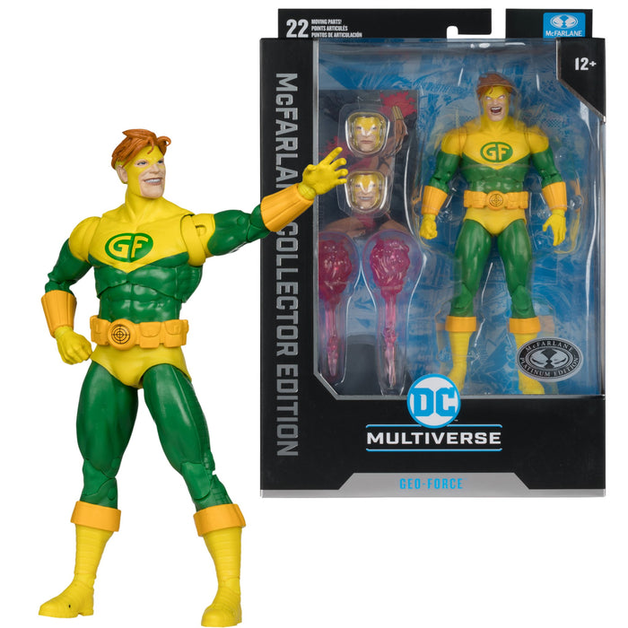 DC Multiverse Platinum Label Collector Edition #24 Geo-Force (The Outsiders)