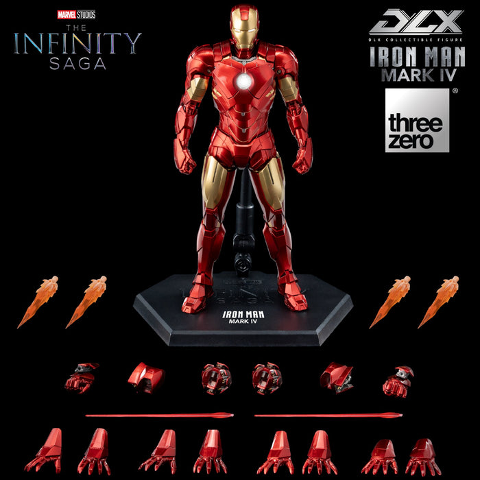 Threezero Marvel Studios: The Infinity Saga - DLX Iron Man Mark 4