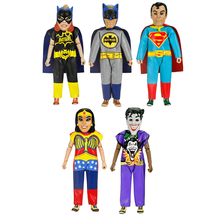 NECA Ben Cooper Costumes Series 5: DC Set of 5 (6" Clothed Figures)