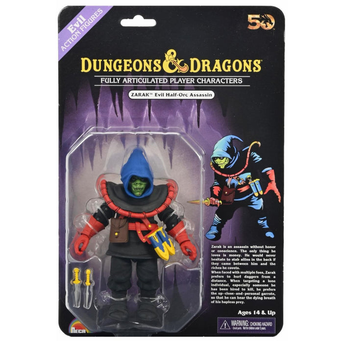 NECA Dungeons & Dragons 50th Anniversary Retro Zarak