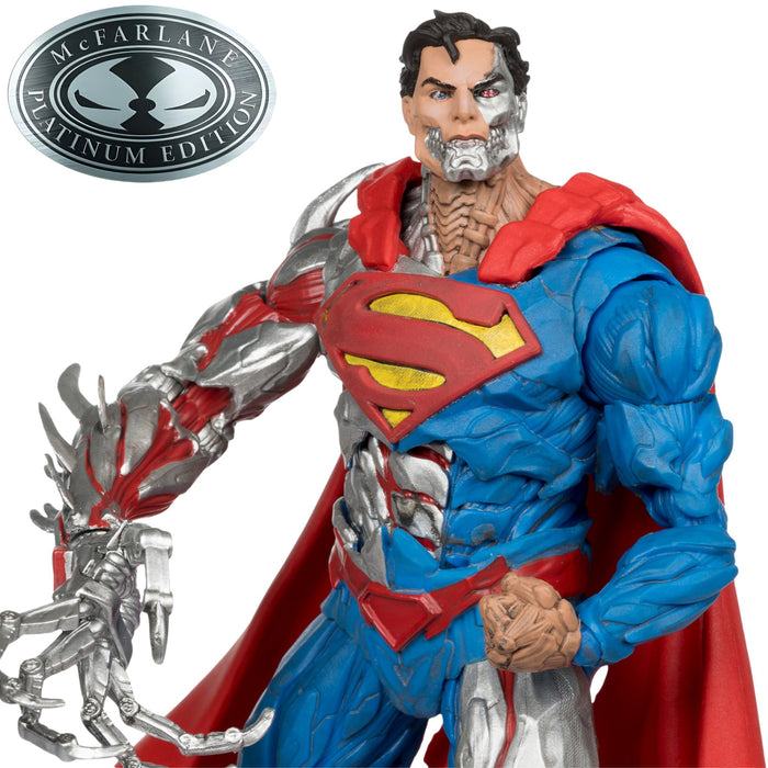 DC Multiverse Exclusive Platinum Label Cyborg Superman