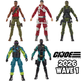 G.I. Joe Classified 2026 Wave 1 SET OF 5
