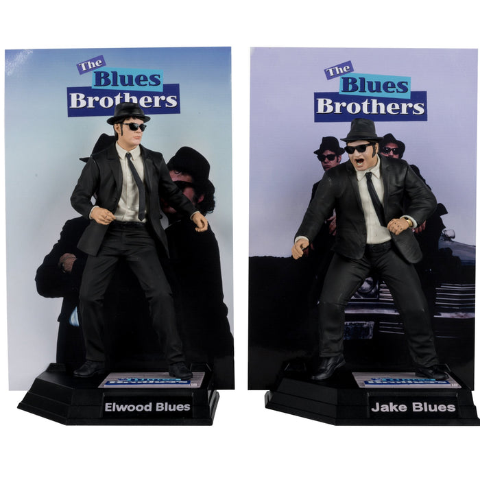 McFarlane Movie Maniacs Exclusive Gold Label Blues Brothers 2-Pack