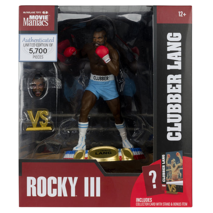 McFarlane Movie Maniacs Clubber Lang (Black Trunks Variant)