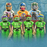 NECA Ben Cooper x Teenage Mutant Ninja Turtles Costume Collection Set of 7 (6" Clothed Figures)