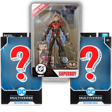 McFarlane DC Mystery Box 025: DC Superboy Page Puncher Platinum Chase (+2 Random McFarlane DC Figures!) LIMITED TO 8!
