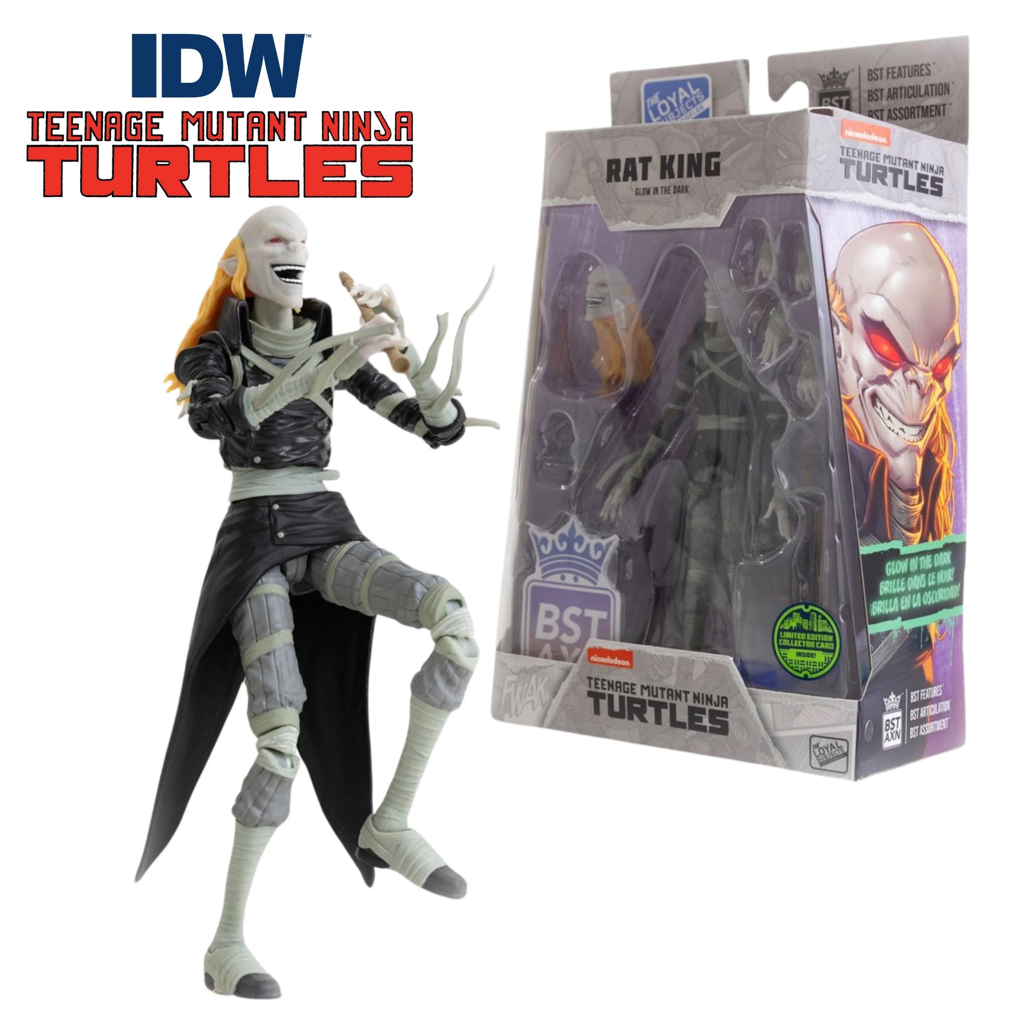 Tmnt Lab Ratt Teenage Mutant Ninja Turtles BST AXN IDW Comic Rat King – Nerdzoic Toy ...