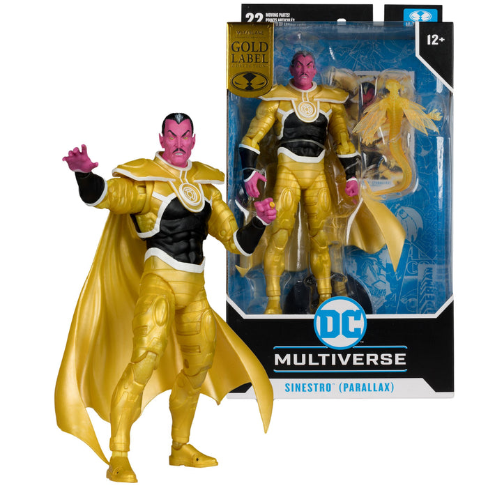 DC Multiverse Exclusive Gold Label Sinestro Parallax Armor