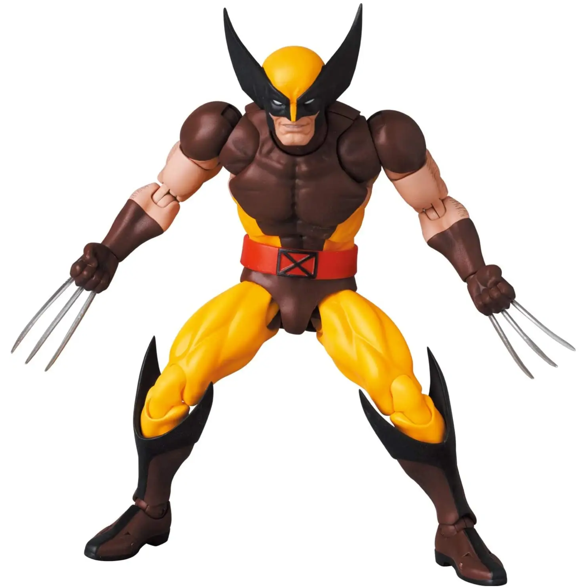 Marvel MAFEX #138 Wolverine (Brown Costume) - Action Figures