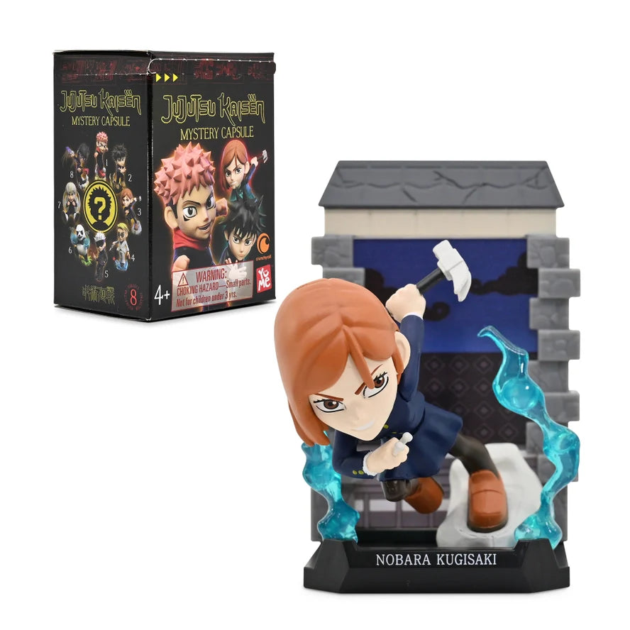 YuMe Jujutsu Kaisen Mystery Mini-Figure Box (Box of 8 Individually Boxed) - Action Figures