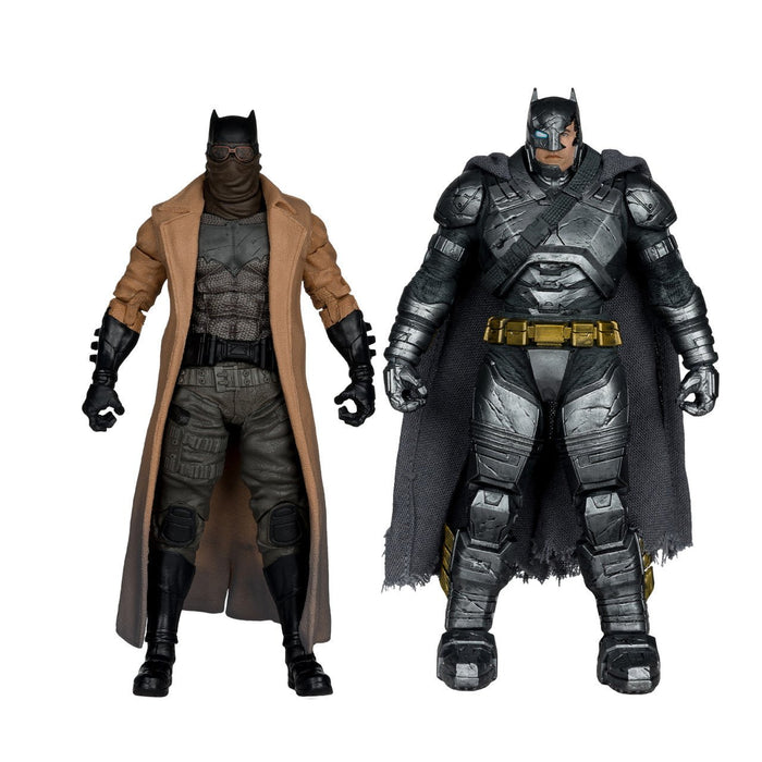 DC Multiverse Exclusive Gold Label Batman Knightmare & Batman Armor Suit 2-Pack (Batman v Superman: Dawn of Justice)