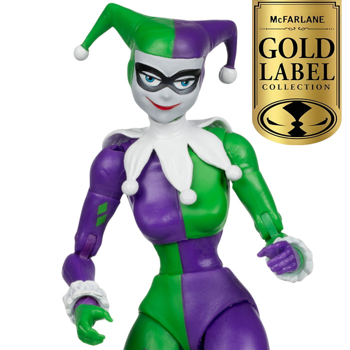 DC Multiverse Exclusive Gold Label Jokerized Harley Quinn (Classic)