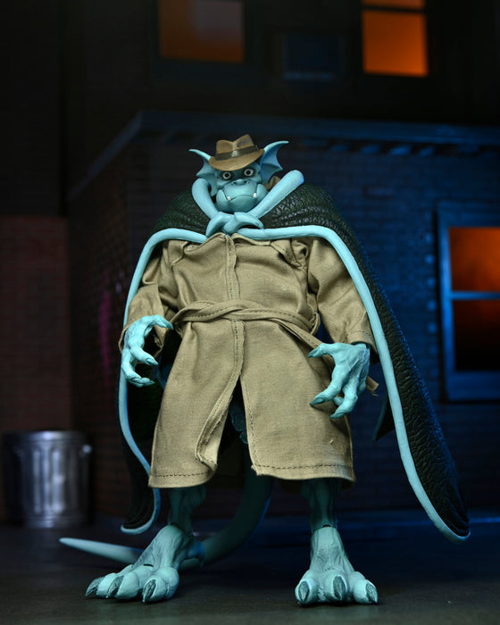 NECA Gargoyles Ultimate “Silver Falcon” Detective Broadway (w/Closed Wings)