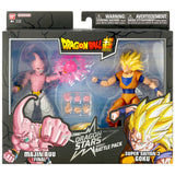 Dragon Stars Battle Pack Super Saiyan 3 Goku vs Majin Buu Final