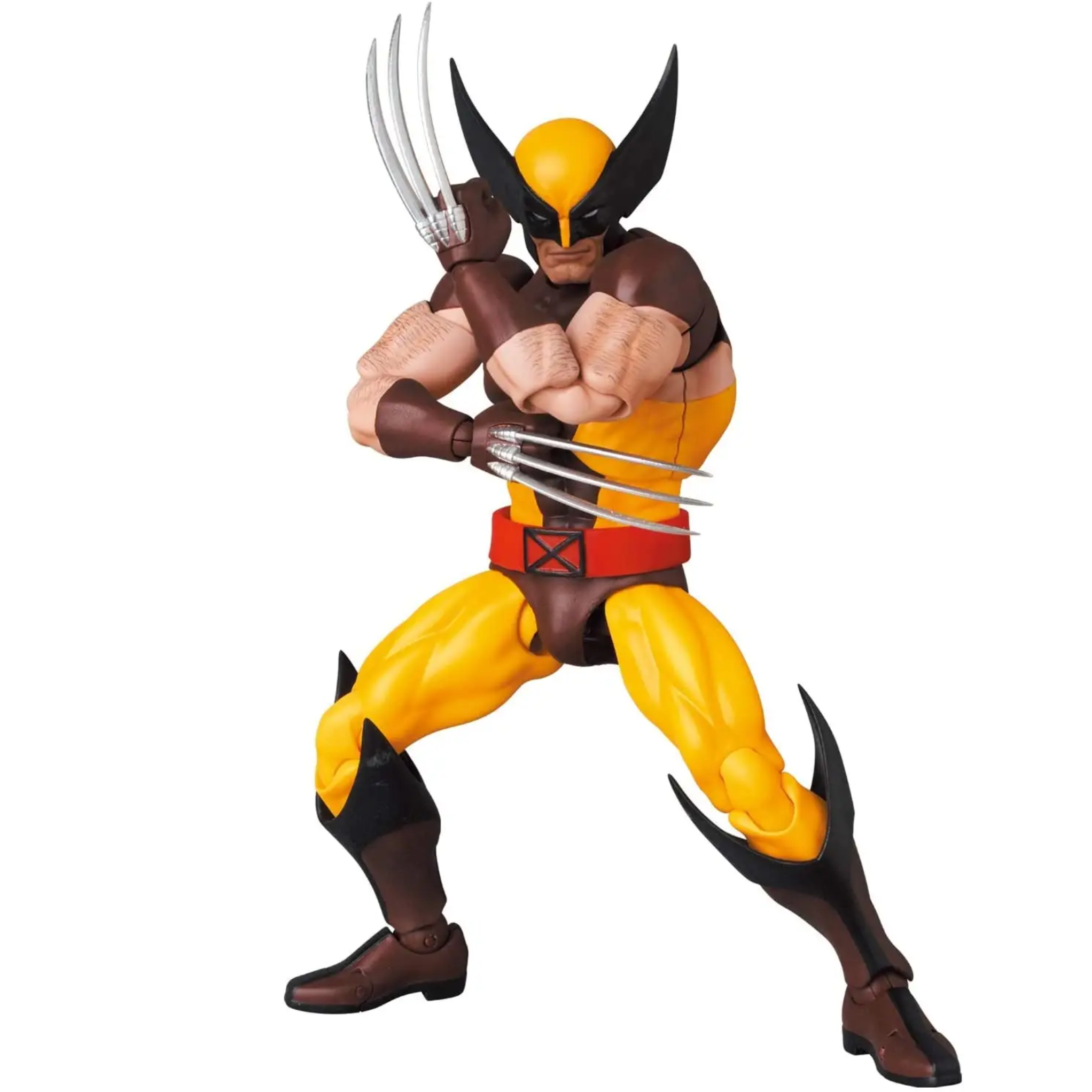 Marvel MAFEX #138 Wolverine (Brown Costume) - Action Figures