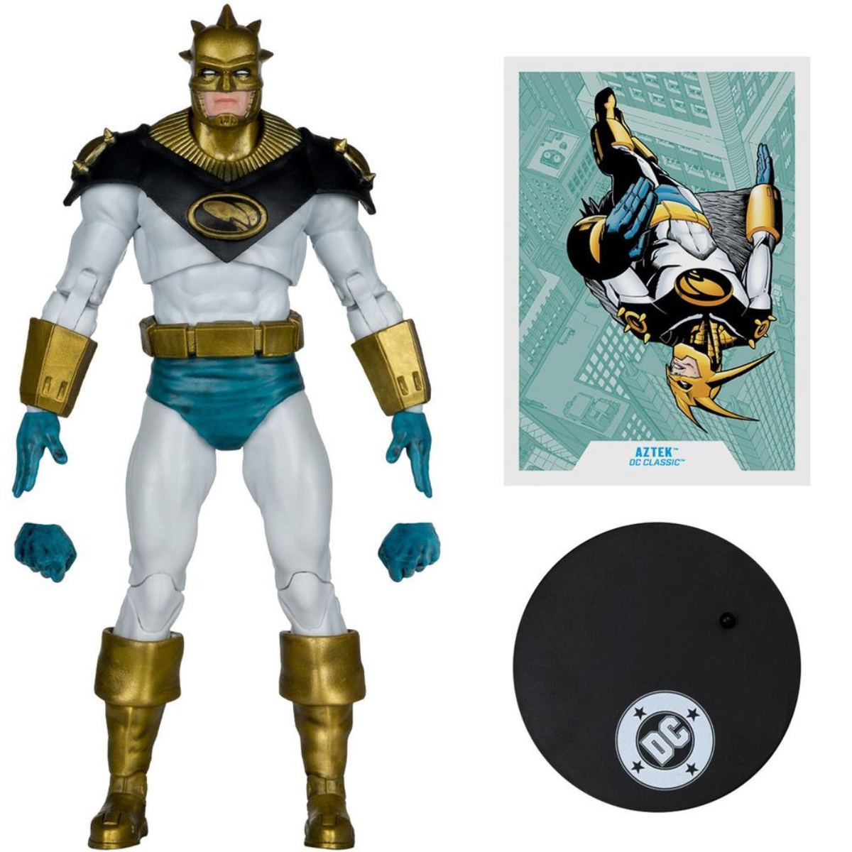DC Multiverse Red Platinum Aztek (DC Classics) - Action Figures