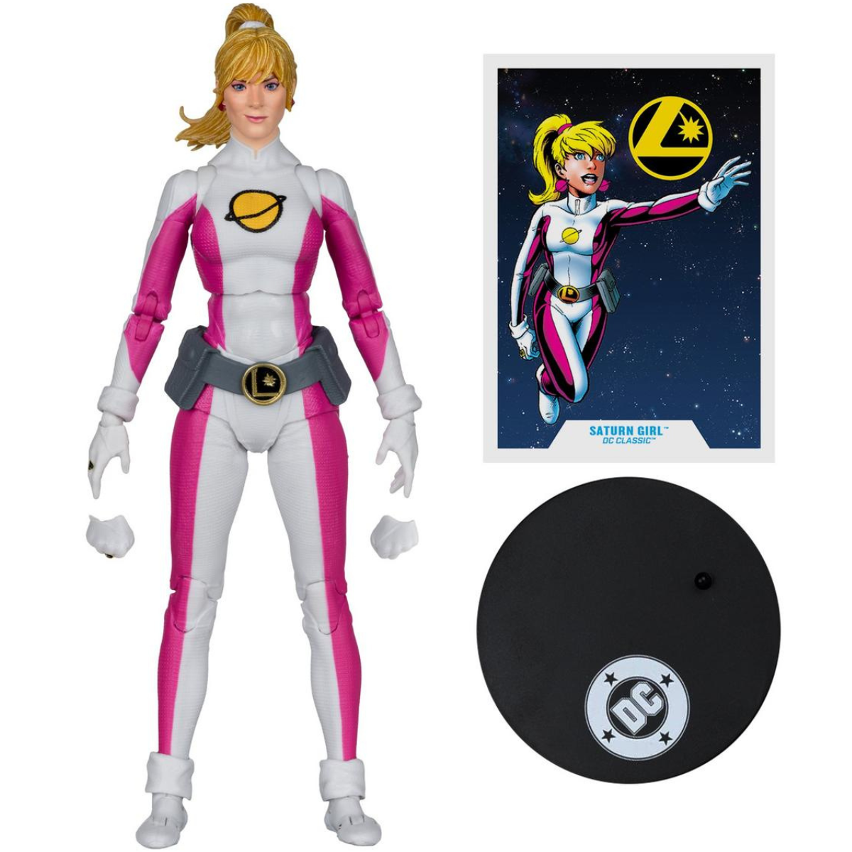 DC Multiverse Red Platinum Saturn Girl - Action Figures