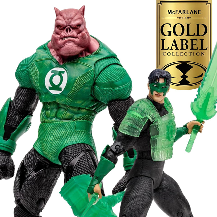 DC Multiverse Exclusive Gold Label Kilowog & Green Lantern 2-Pack