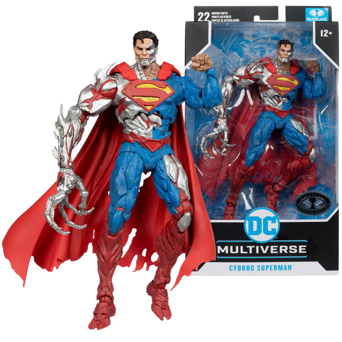 DC Multiverse Exclusive Platinum Label Cyborg Superman