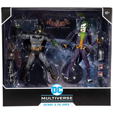 DC Multiverse Arkham Asylum Batman and the Joker 2-Pack - Pre-Owned / In Box