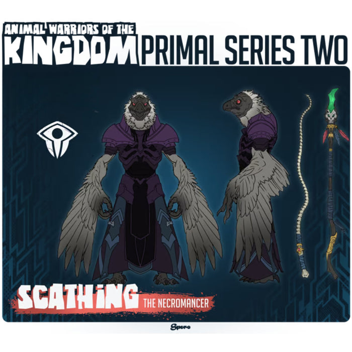 Animal Warriors of the Kingdom Primal Collection Series 2 Scathing