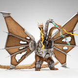 Godzilla vs. King Ghidorah Mechanical King Ghidorah Battle Damaged Exquisite Basic Series None Scale Action Figure