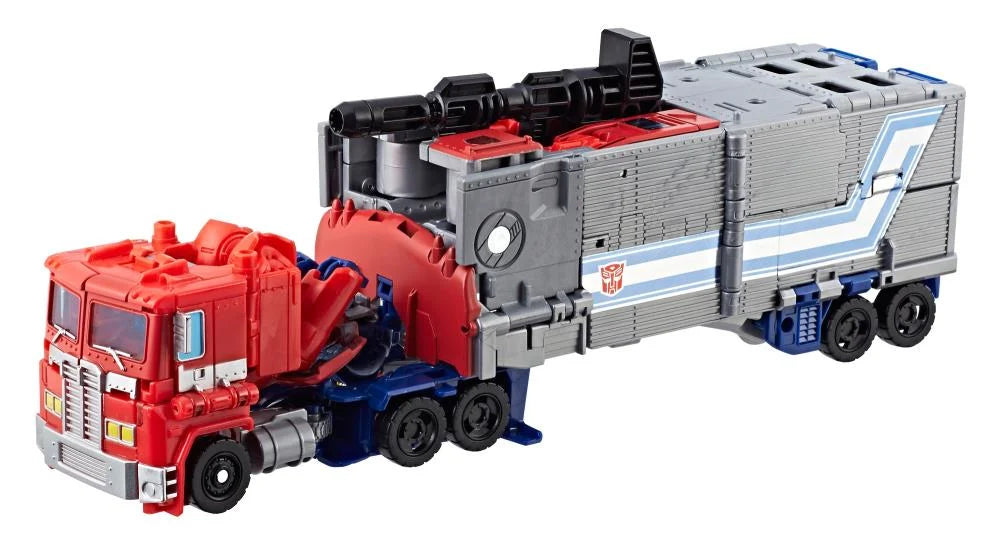 Transformers Generations Power of the Primes Evolution Leader Class Optimus Prime - Action Figures